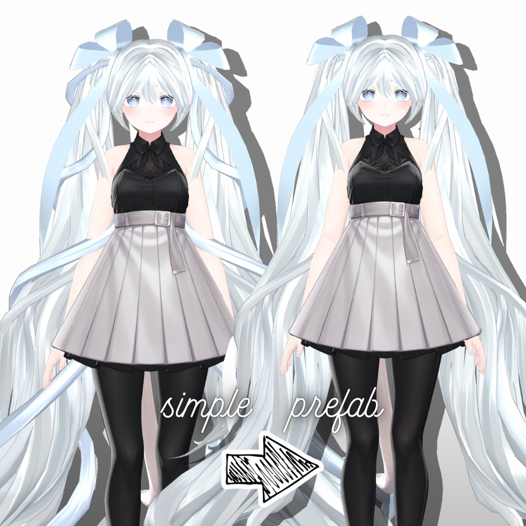 【SALE】୨♡୧Dream_veil୨♡୧ twintail【10avatar】