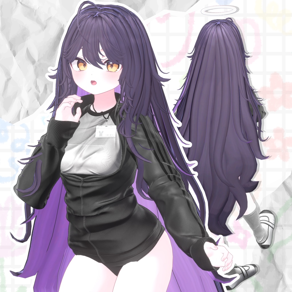 【発売記念500円sale】Daru…long【VRChair】【16avatar】