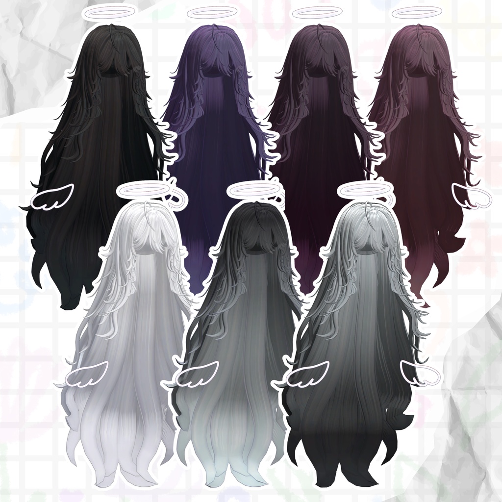 【発売記念500円sale】Daru…long【VRChair】【16avatar】