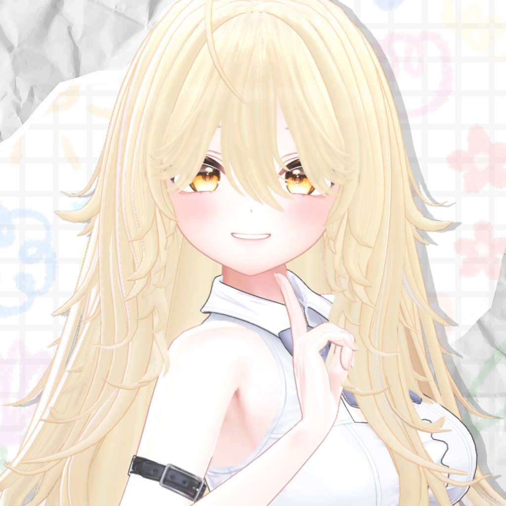 【発売記念500円sale】Daru…long【VRChair】【16avatar】