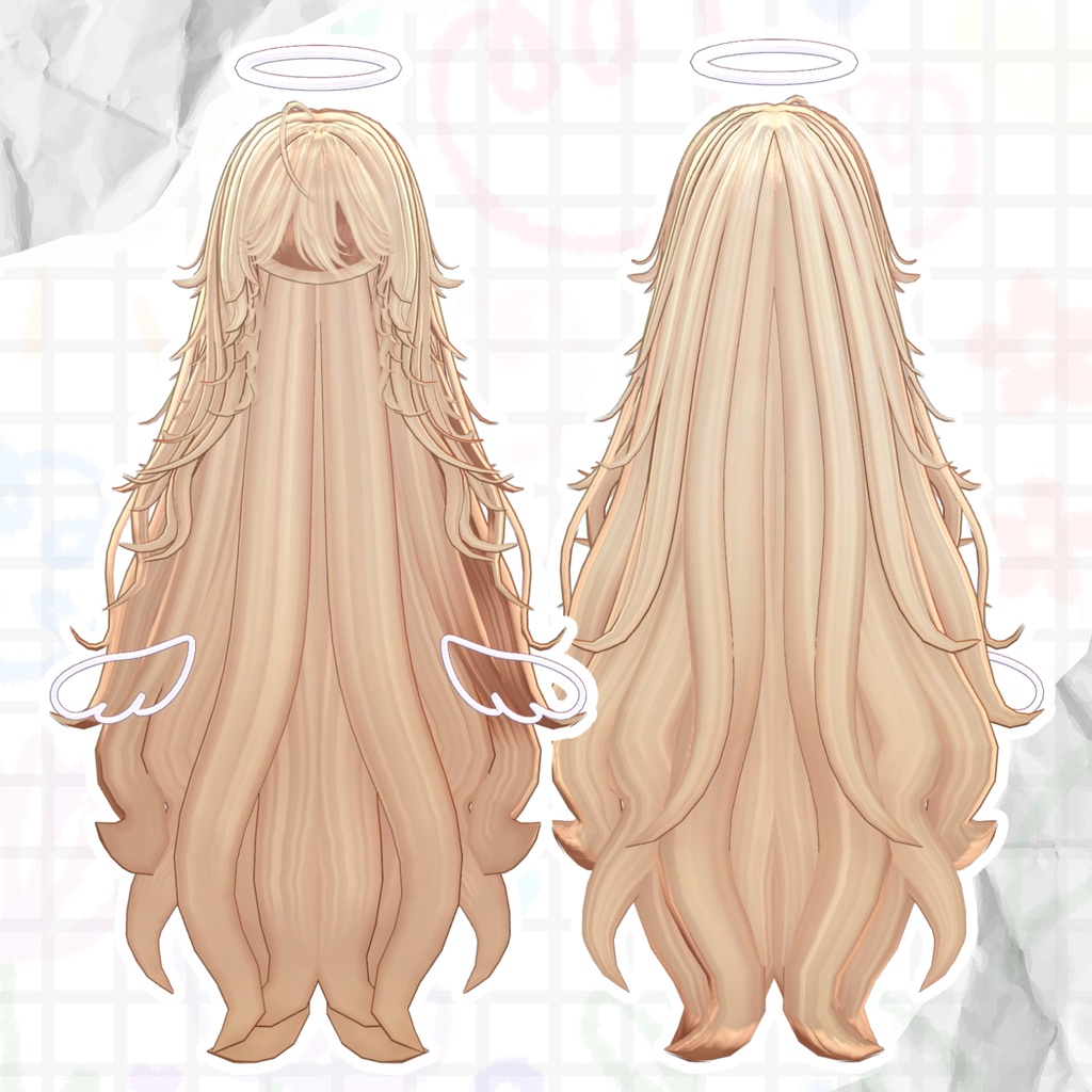 【発売記念500円sale】Daru…long【VRChair】【16avatar】