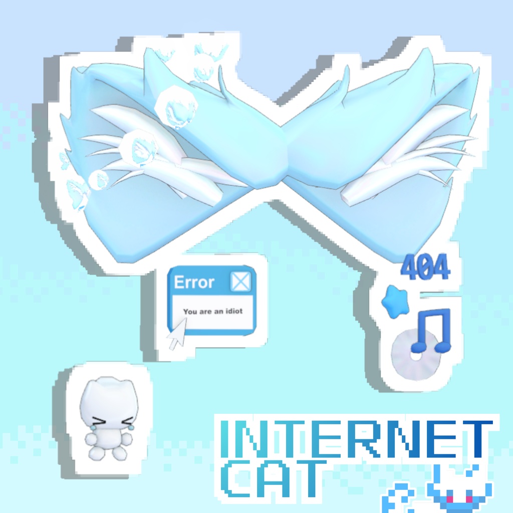 【フォロワー8500人記念Free】internet_cat【アクセサリー】