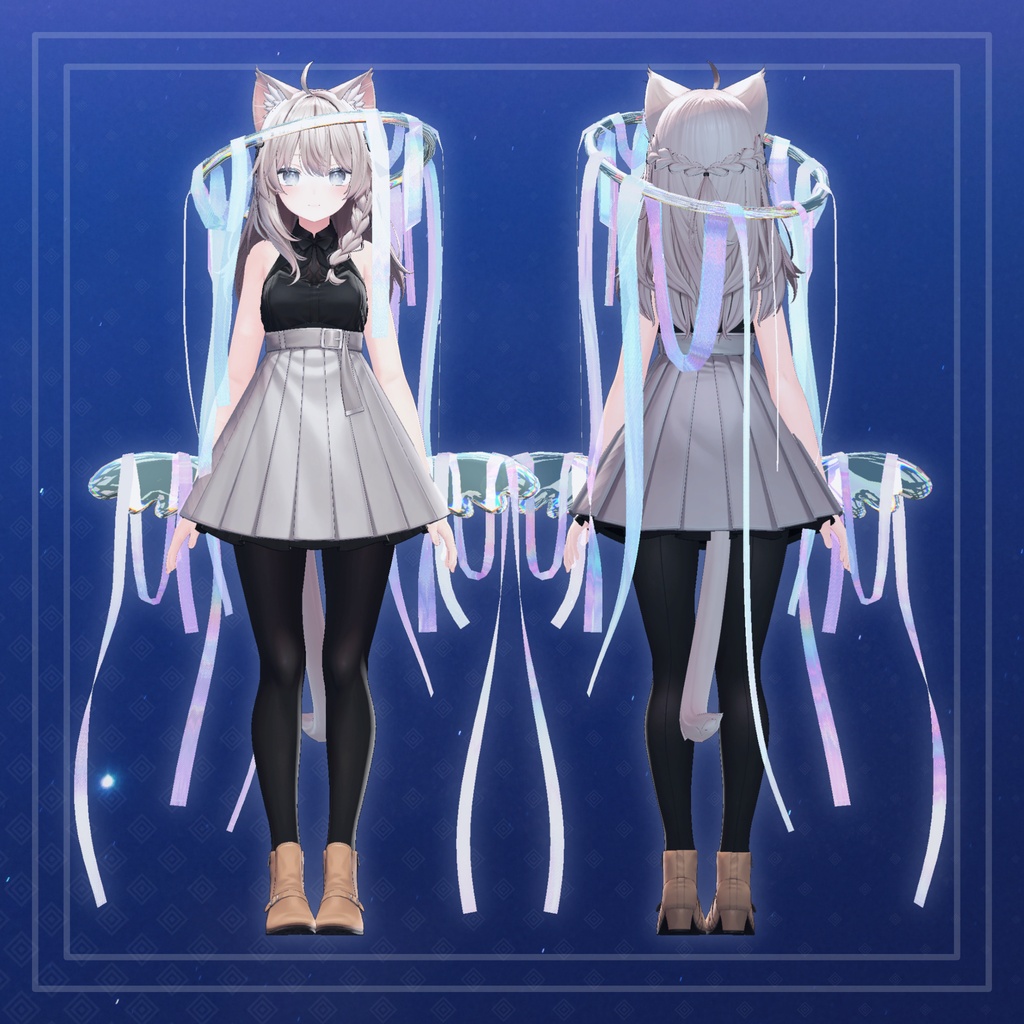 【発売記念sale】Dangle_halo【ヘイロー&羽のアクセサリー】