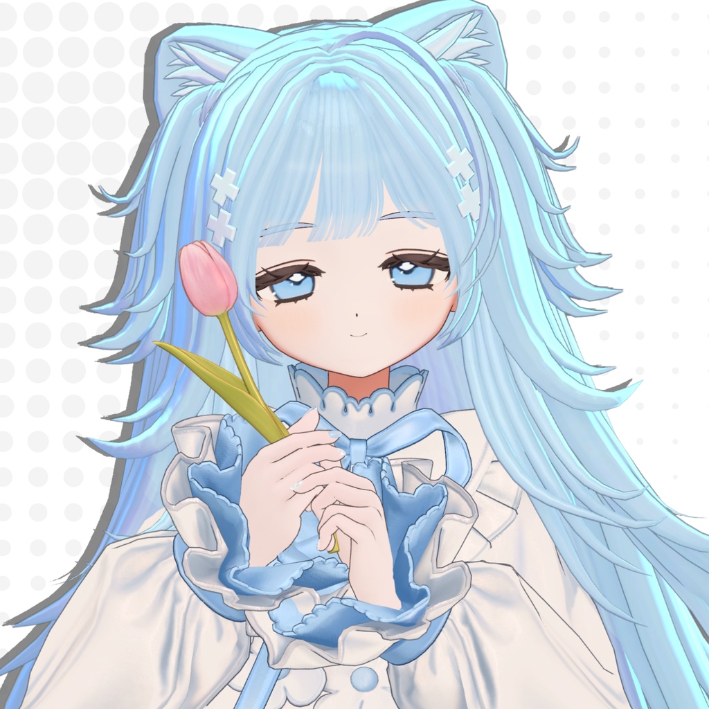 【発売記念sale】がるにゃん!~harf twin~【16avatar】【VRChair】