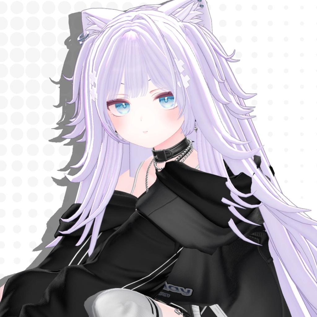 【発売記念sale】がるにゃん!~harf twin~【16avatar】【VRChair】