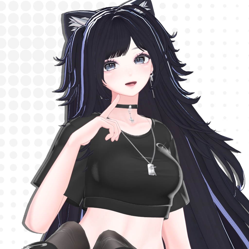 【発売記念sale】がるにゃん!~harf twin~【16avatar】【VRChair】