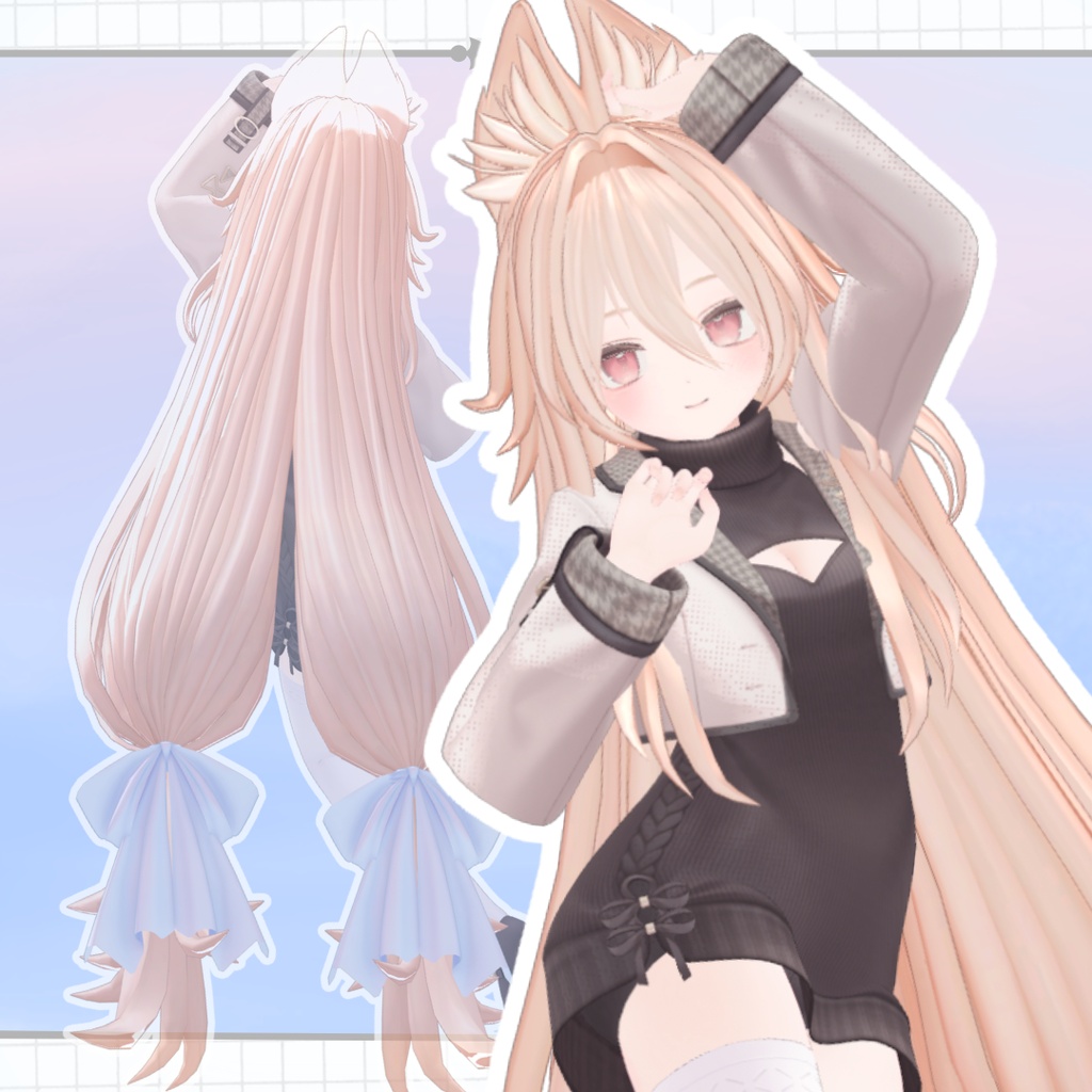 【発売記念sale】白昼夢の結~big_ low_twintails~【15avater】
