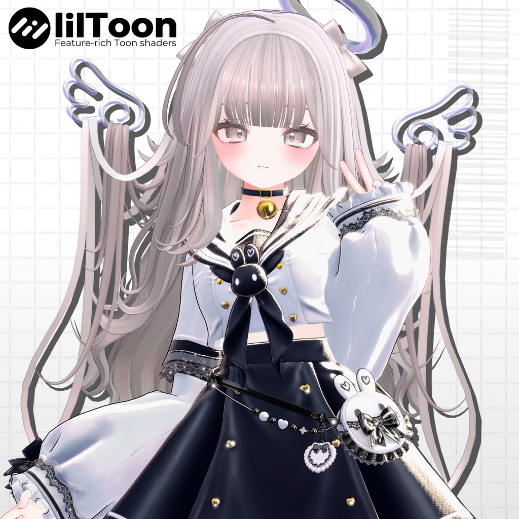 【10Kfollower_sale❤】 ୨୧Ribbon_Angel_hair୨୧【19avatar】