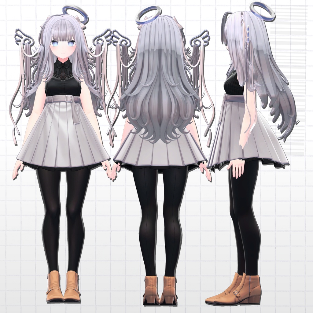 【10Kfollower_sale❤】 ୨୧Ribbon_Angel_hair୨୧【19avatar】