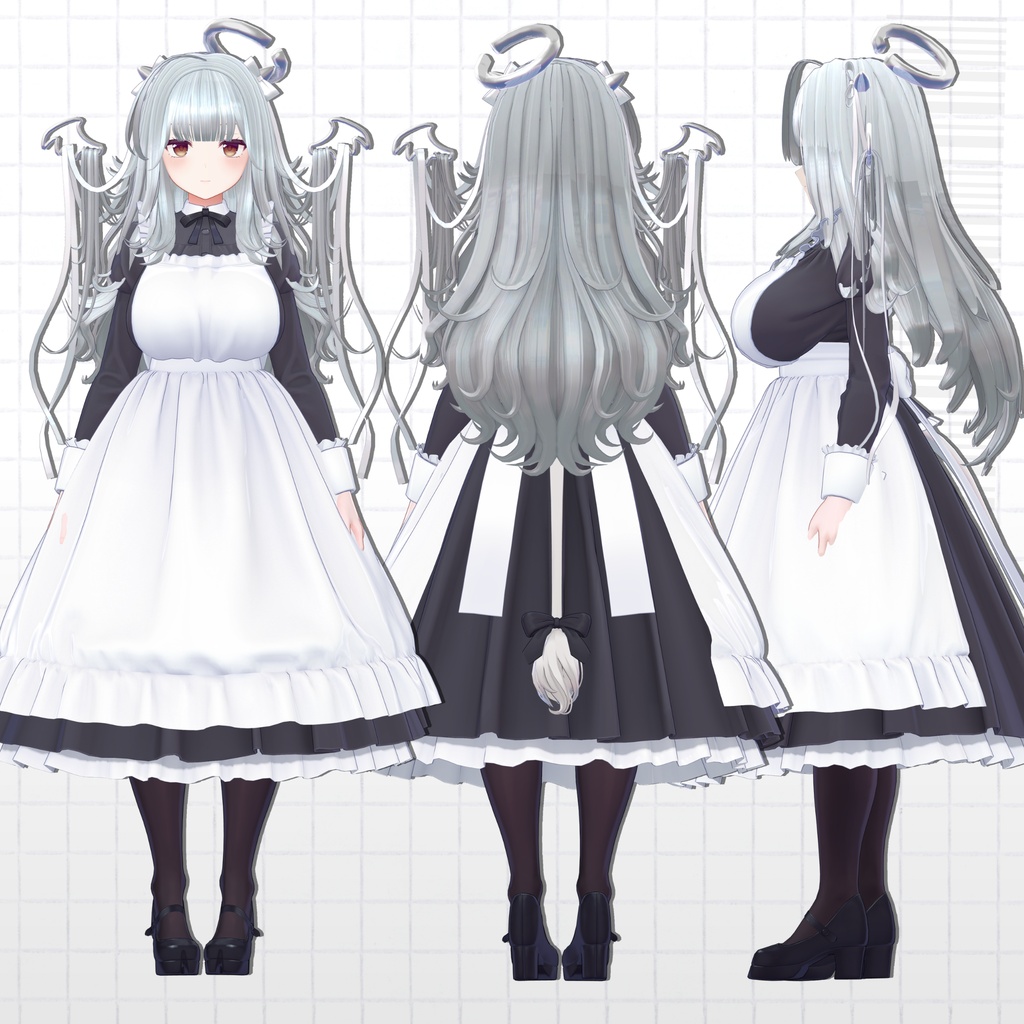 【10Kfollower_sale❤】 ୨୧Ribbon_Angel_hair୨୧【19avatar】