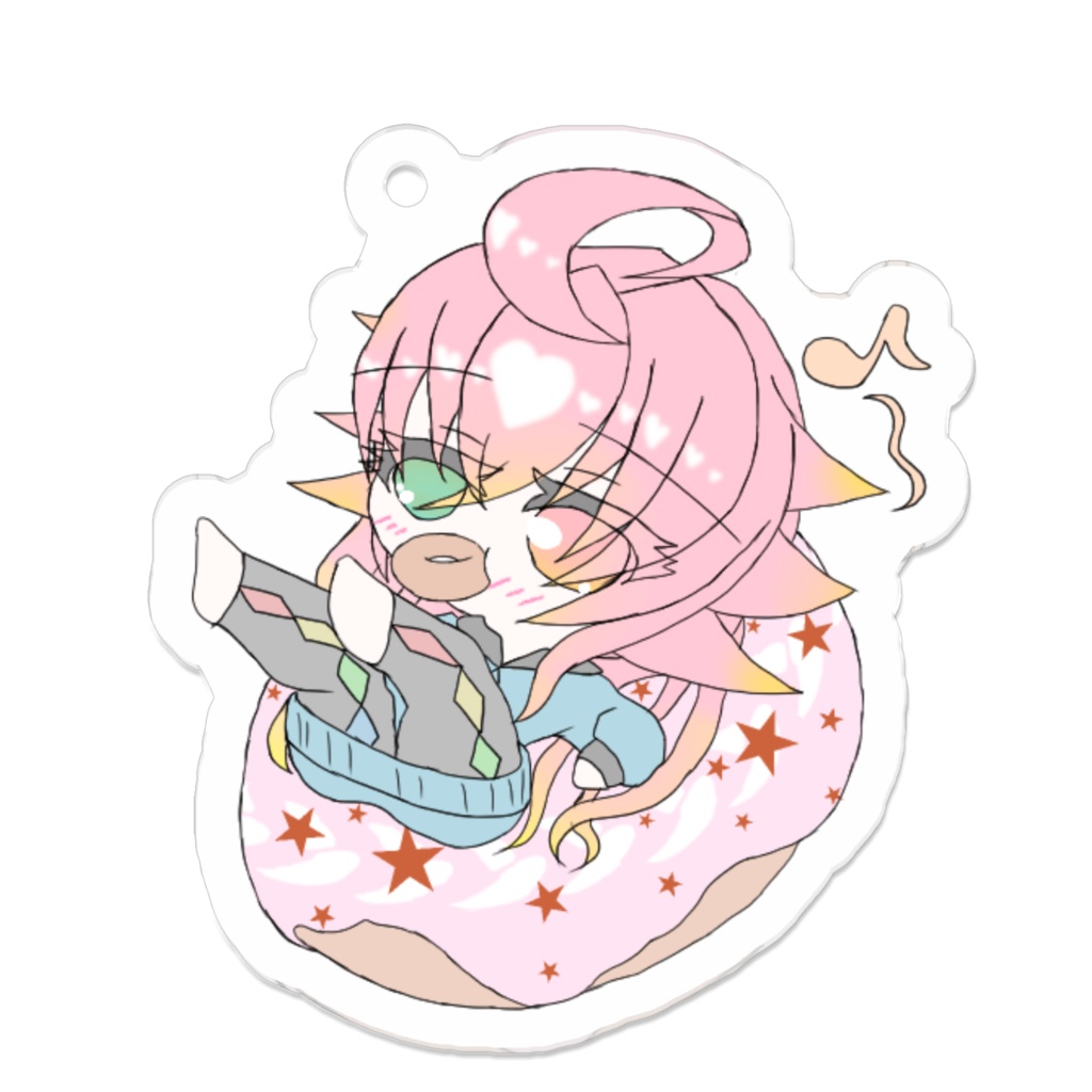 ドーナツキーホルダー