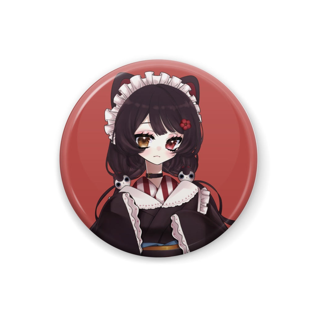 【非公式】戌井とこの缶バッジ