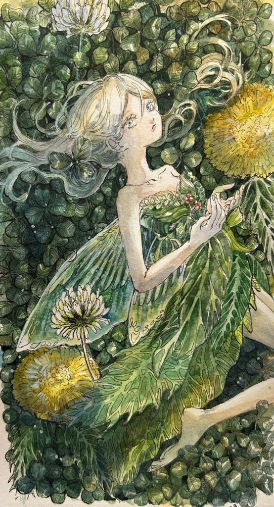 原画【幸せのおすそわけ】