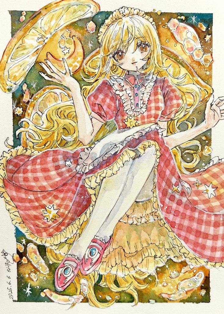 【原画】はちみつレモン！