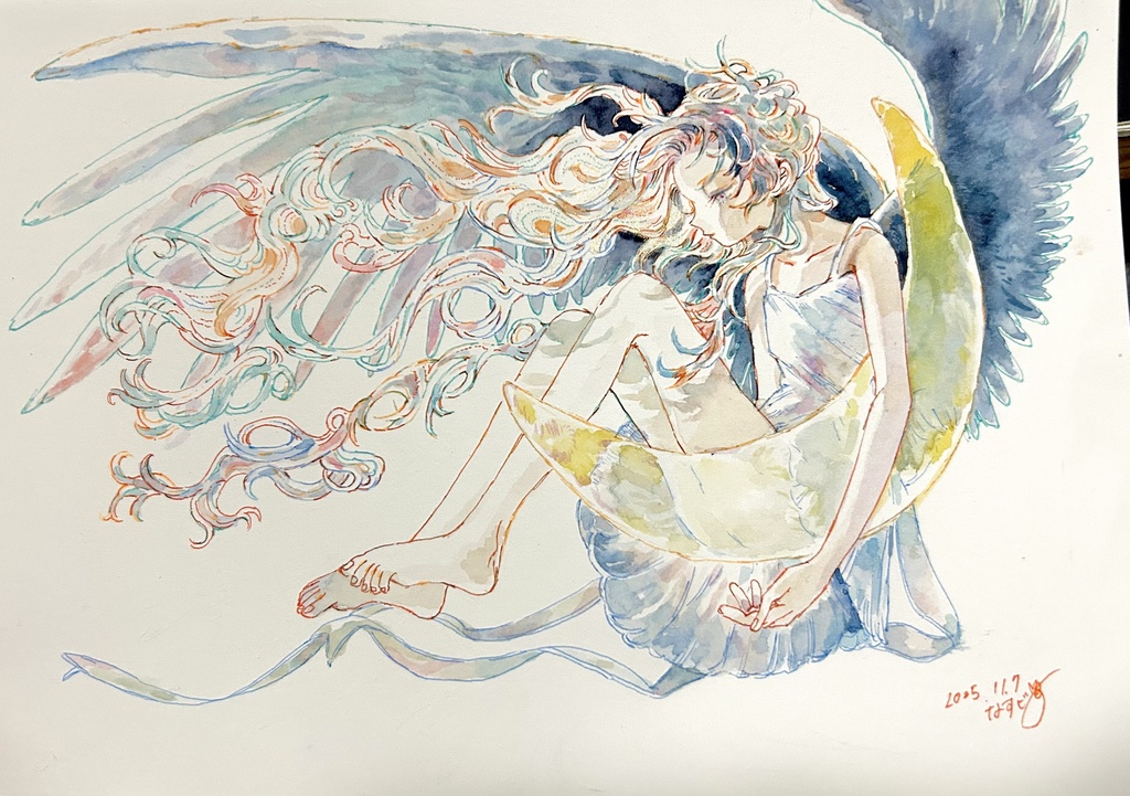 【原画】色に染められて