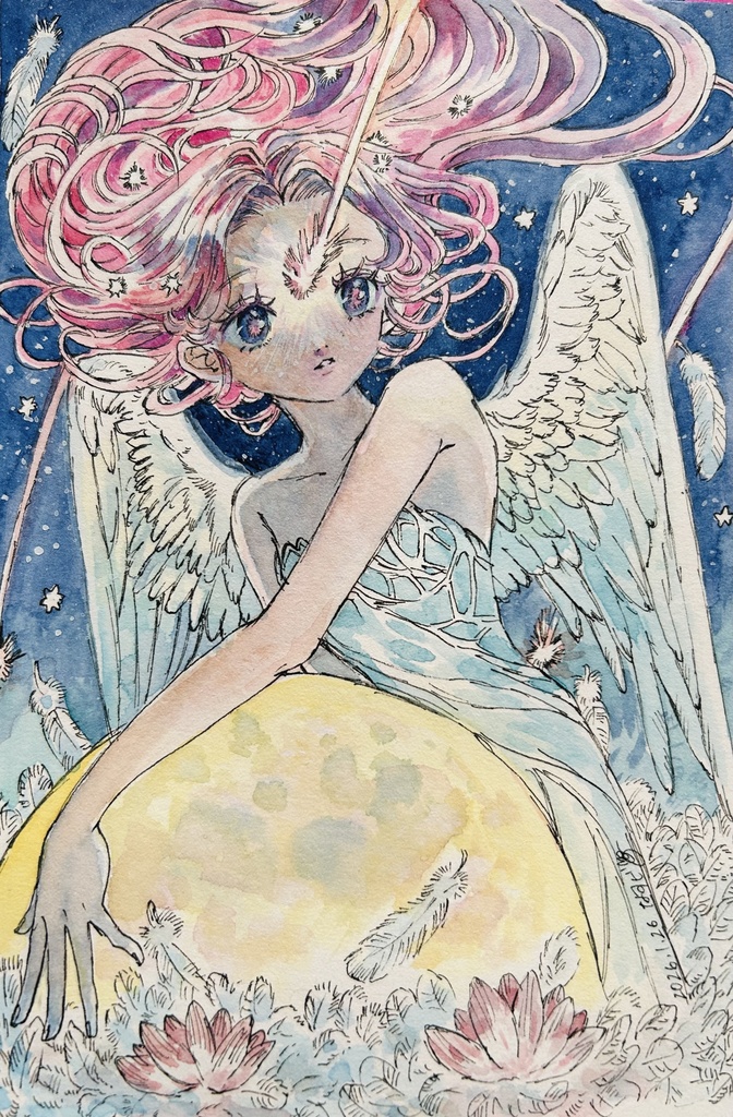 天使のドローイング