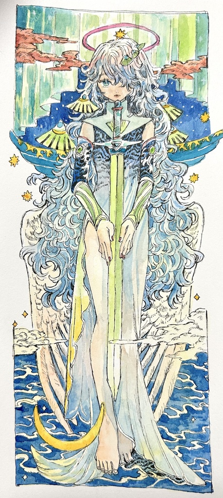 〘原画〙いのり