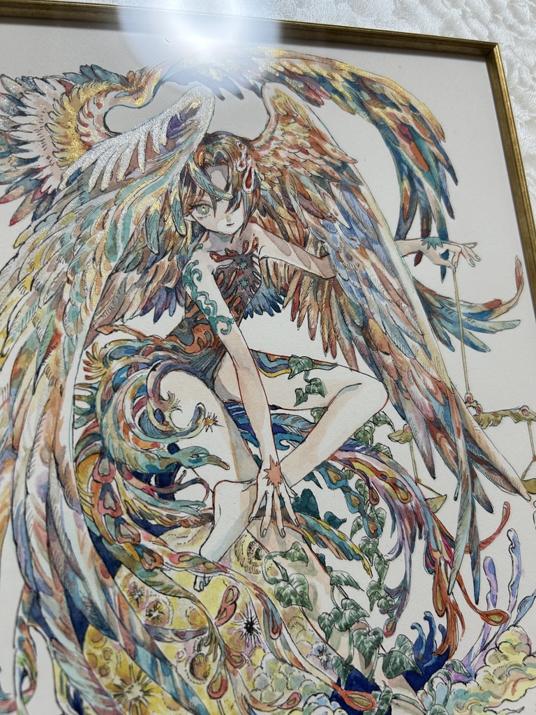 額装作品【審判】