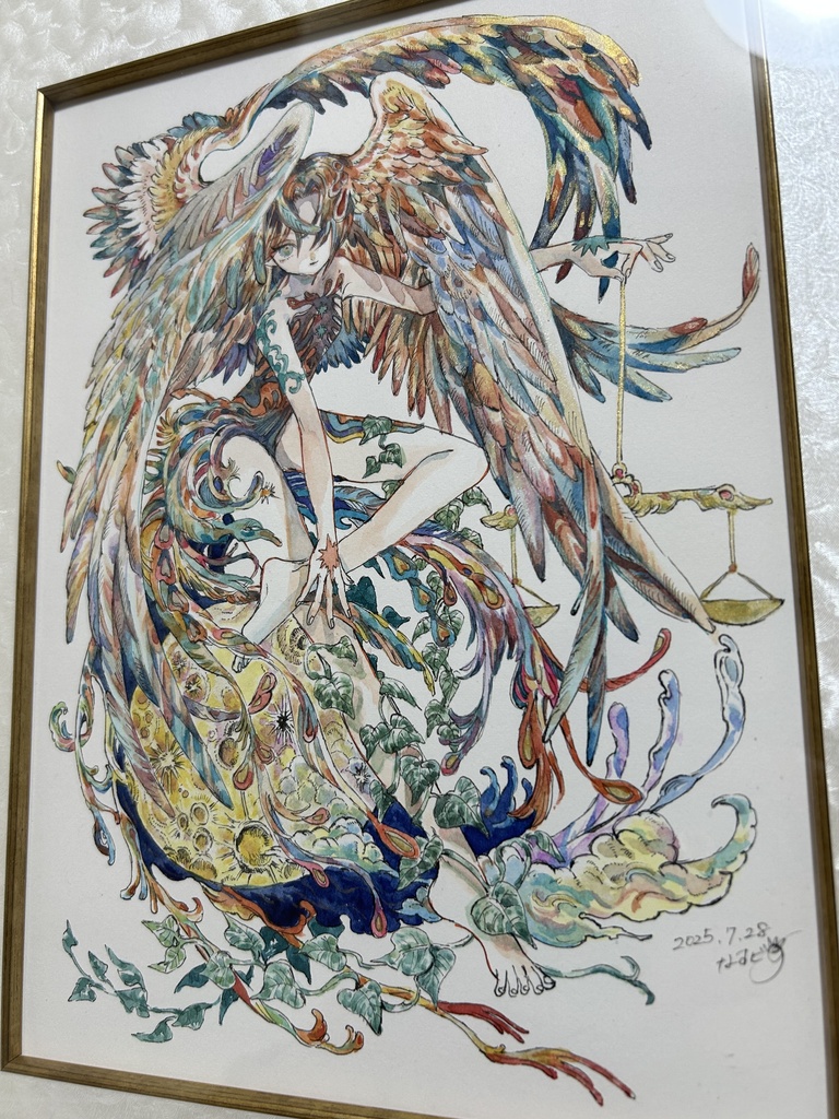 額装作品【審判】