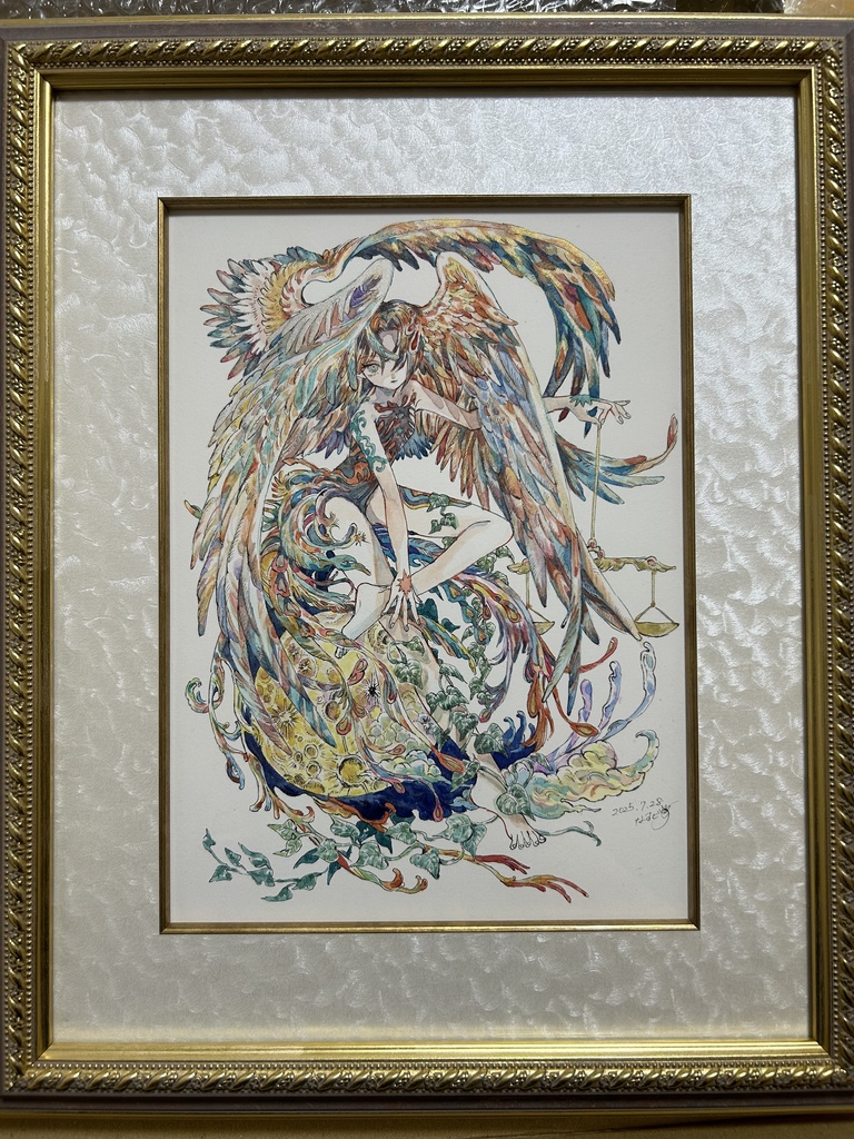 額装作品【審判】