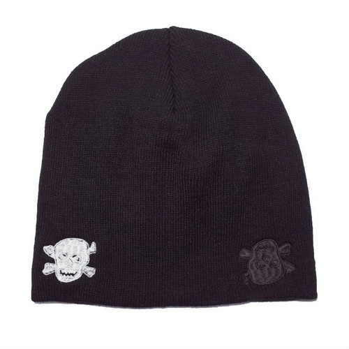 オリジナルJOHNSKULLBEANIERED/BLACK