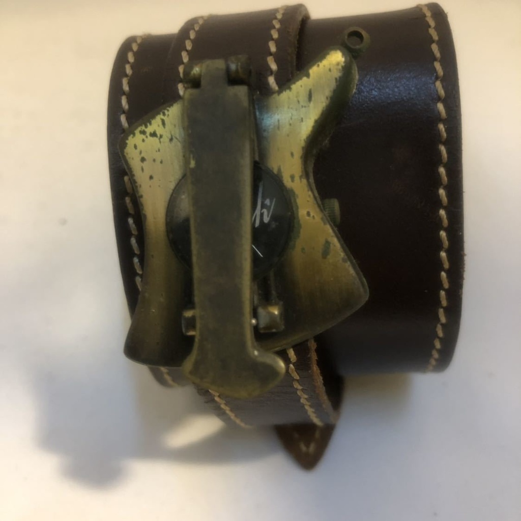 CLOCK ROCK レザーブレス