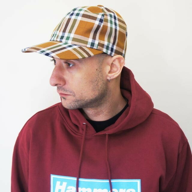 ネバートラスト Casual Check Cap