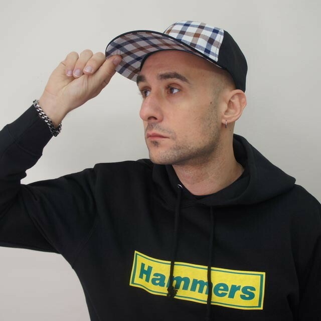 ネバートラスト Casual Check Cap