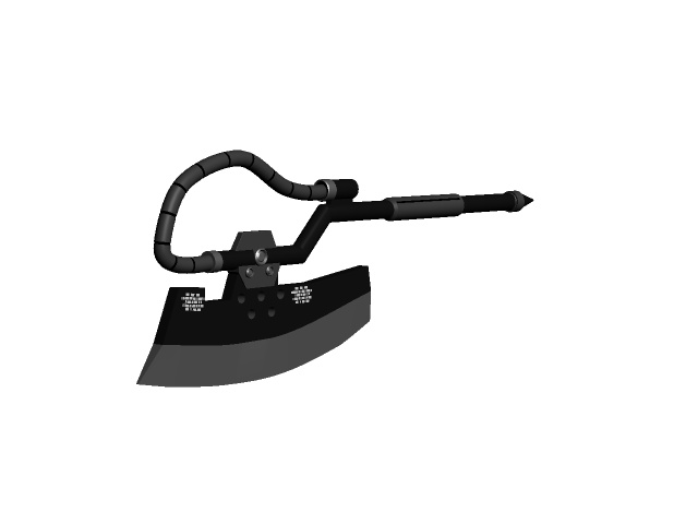 ハンドアックス FBXモデルデータ