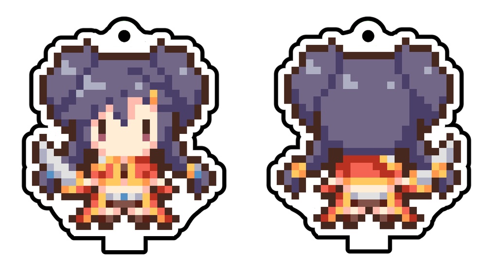 [ﾄﾞﾘｰﾑﾌﾟﾚｲﾔｰ+]三好紗南ドット絵アクリルスタンド