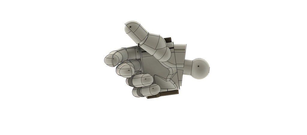 Sumisu Designers HAND ver01 M size 武器持ち手B