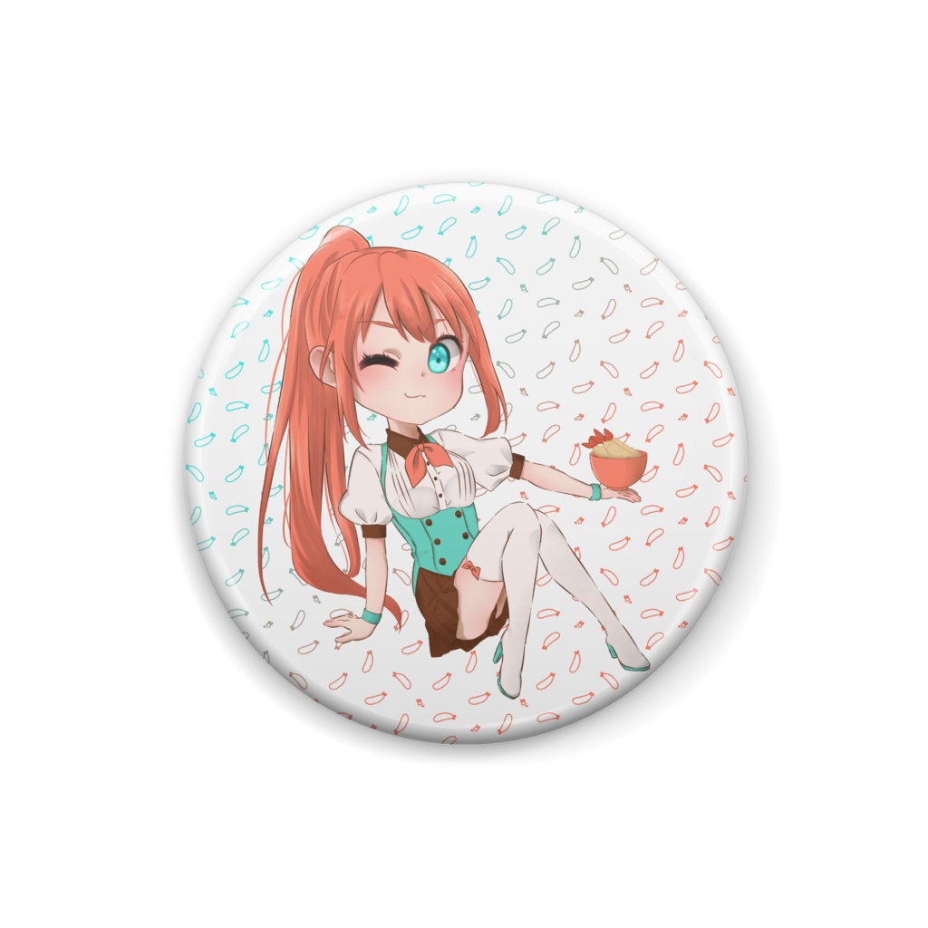 (ᗜᴗᗜ*)缶バッジ②