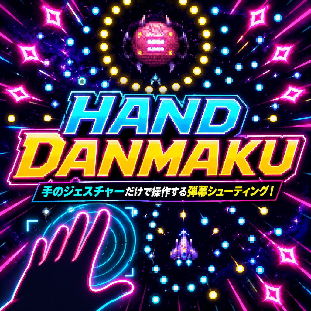 <シン>HAND DANMAKU-手のひらの弾幕シューティング
