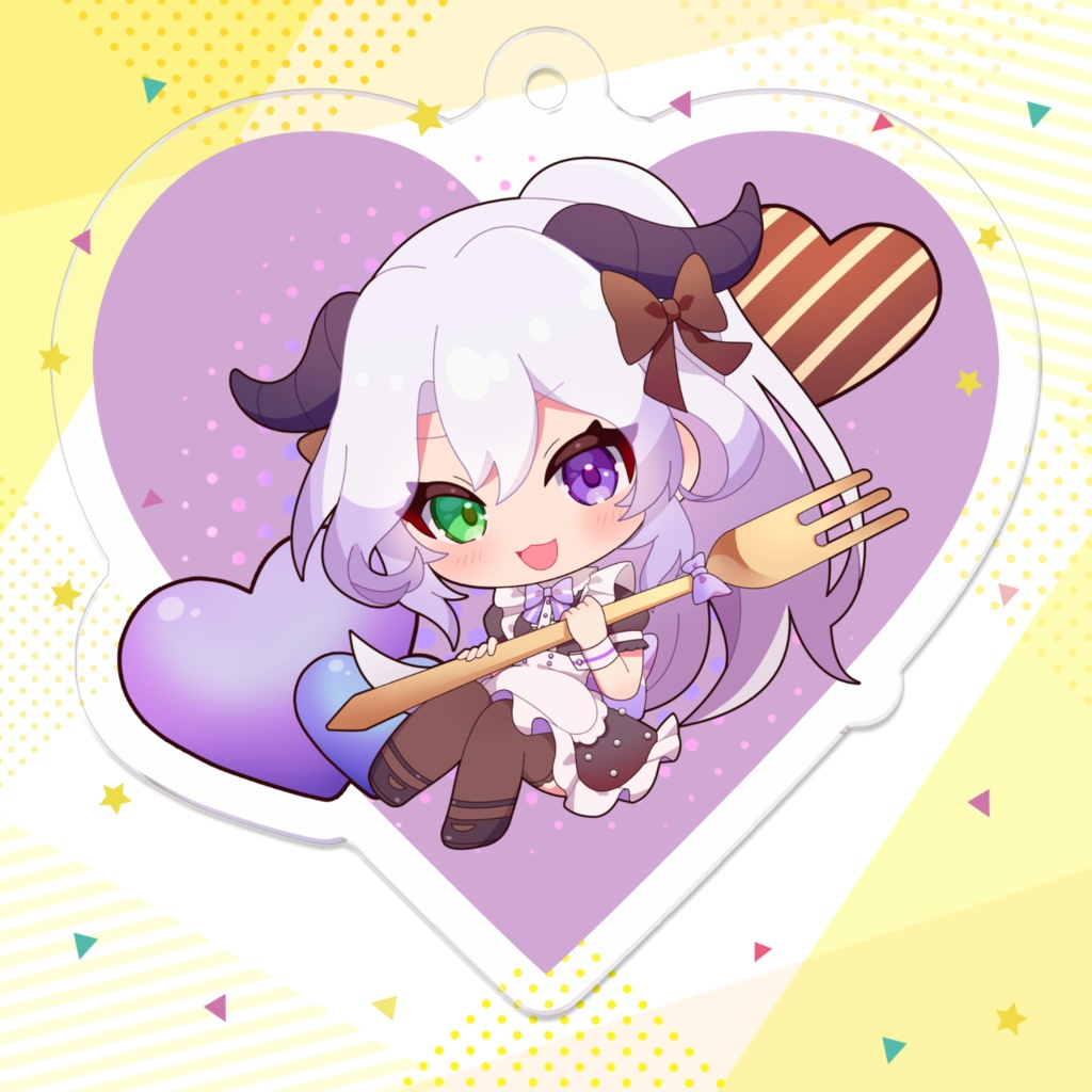 寒河れい バレンタインアクキーA