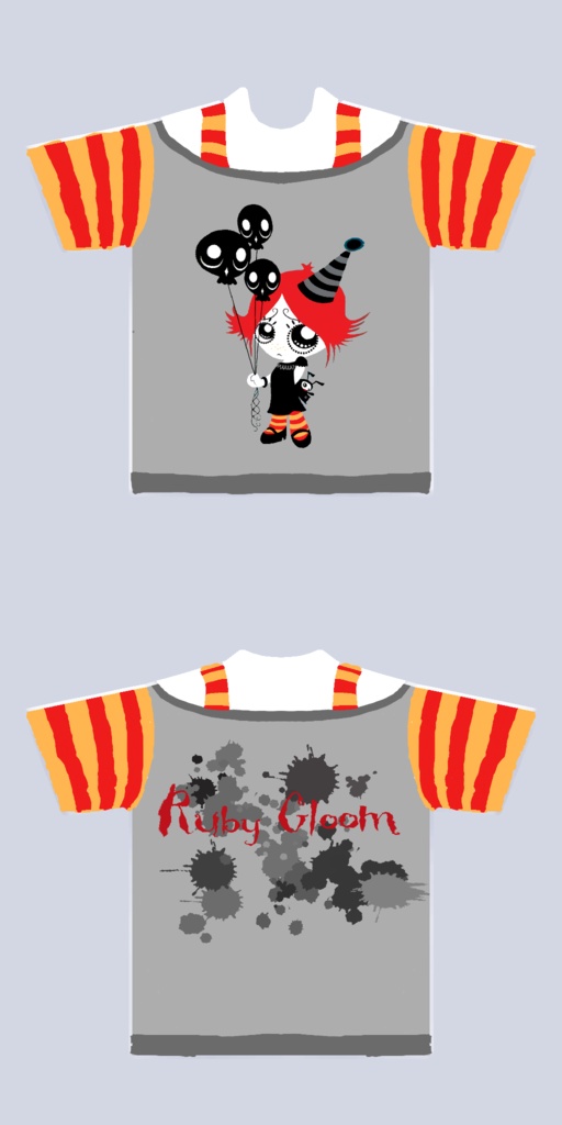 Ruby Gloom party Crop Top