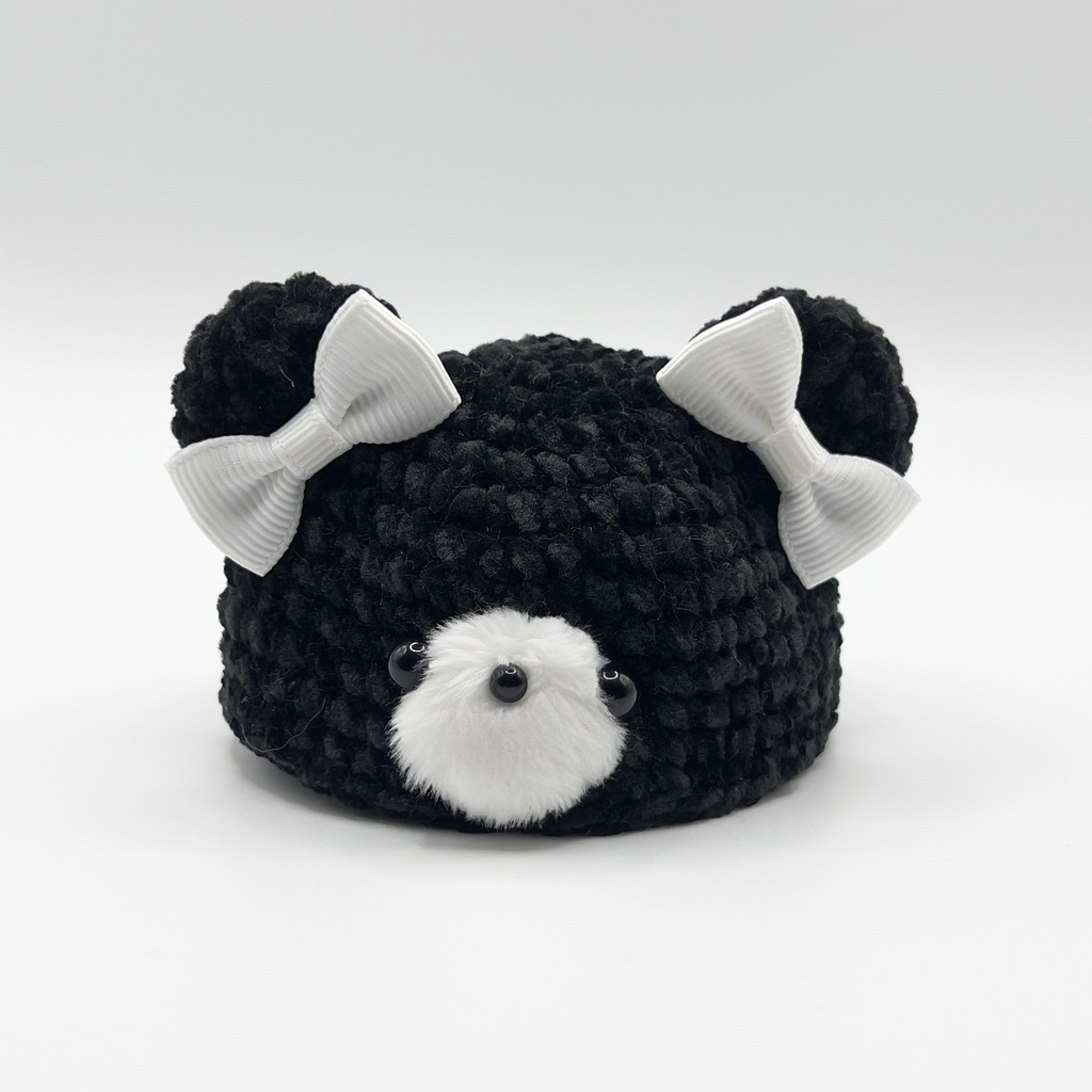 モコモコくまちゃん帽子 Mサイズ
