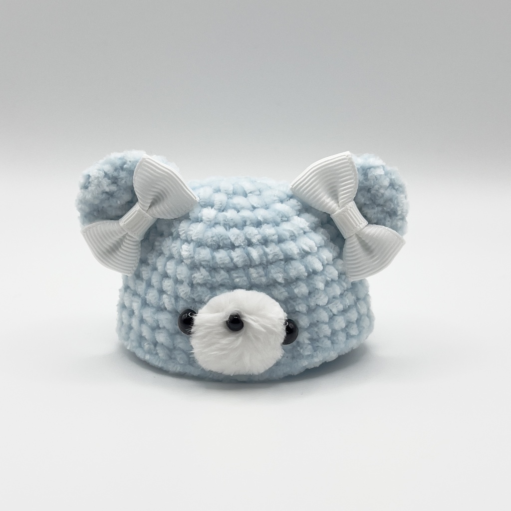 モコモコくまちゃん帽子 Sサイズ