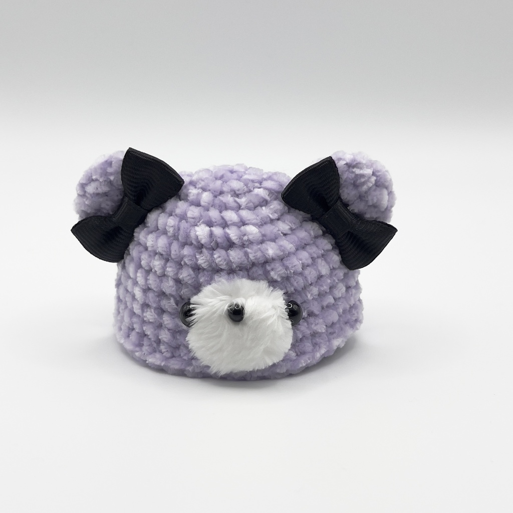 モコモコくまちゃん帽子 Ｓサイズ