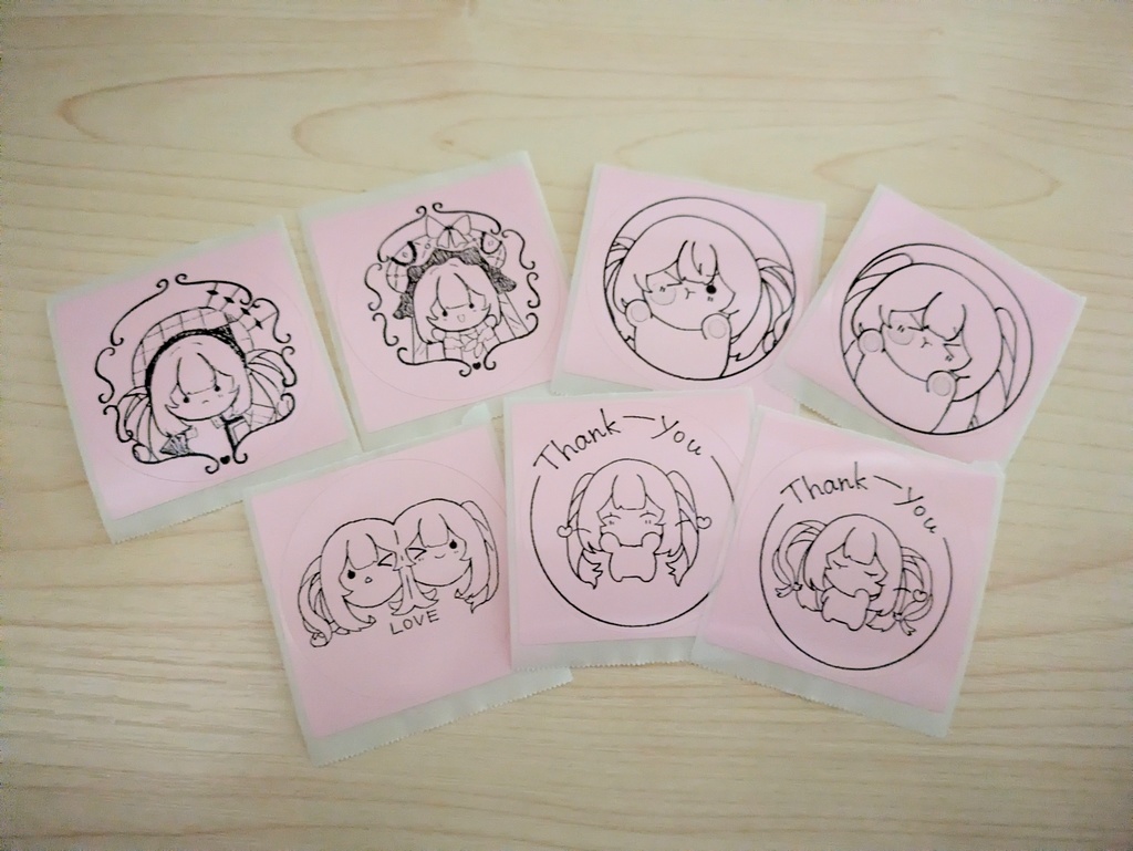 【FGО】マリー・アントワネット　シール7枚セット