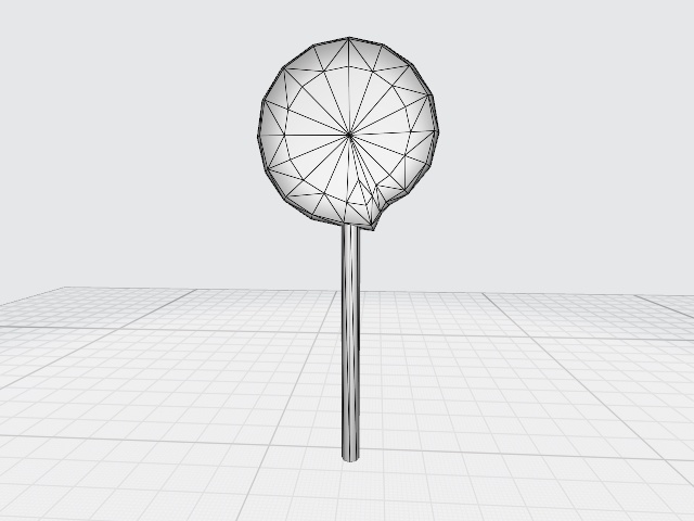 【無料】ペロペロキャンディ 3Dモデル