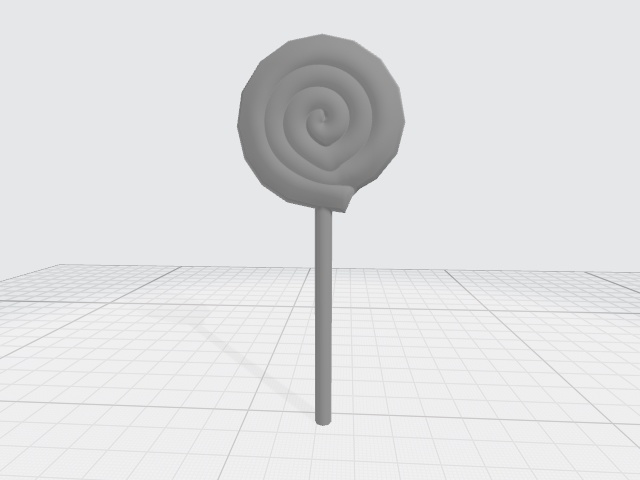 【無料】ペロペロキャンディ 3Dモデル