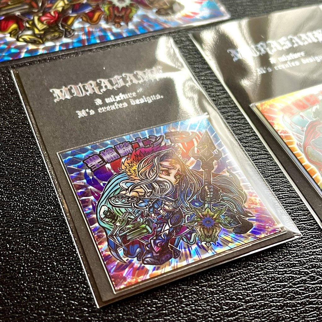 聖槍騎士シモン【96mm+箔押し+悪堕ちVer.セット】