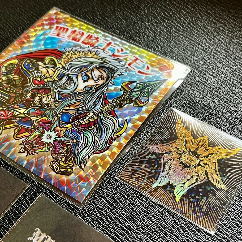 聖槍騎士シモン【96mm+箔押し+悪堕ちVer.セット】