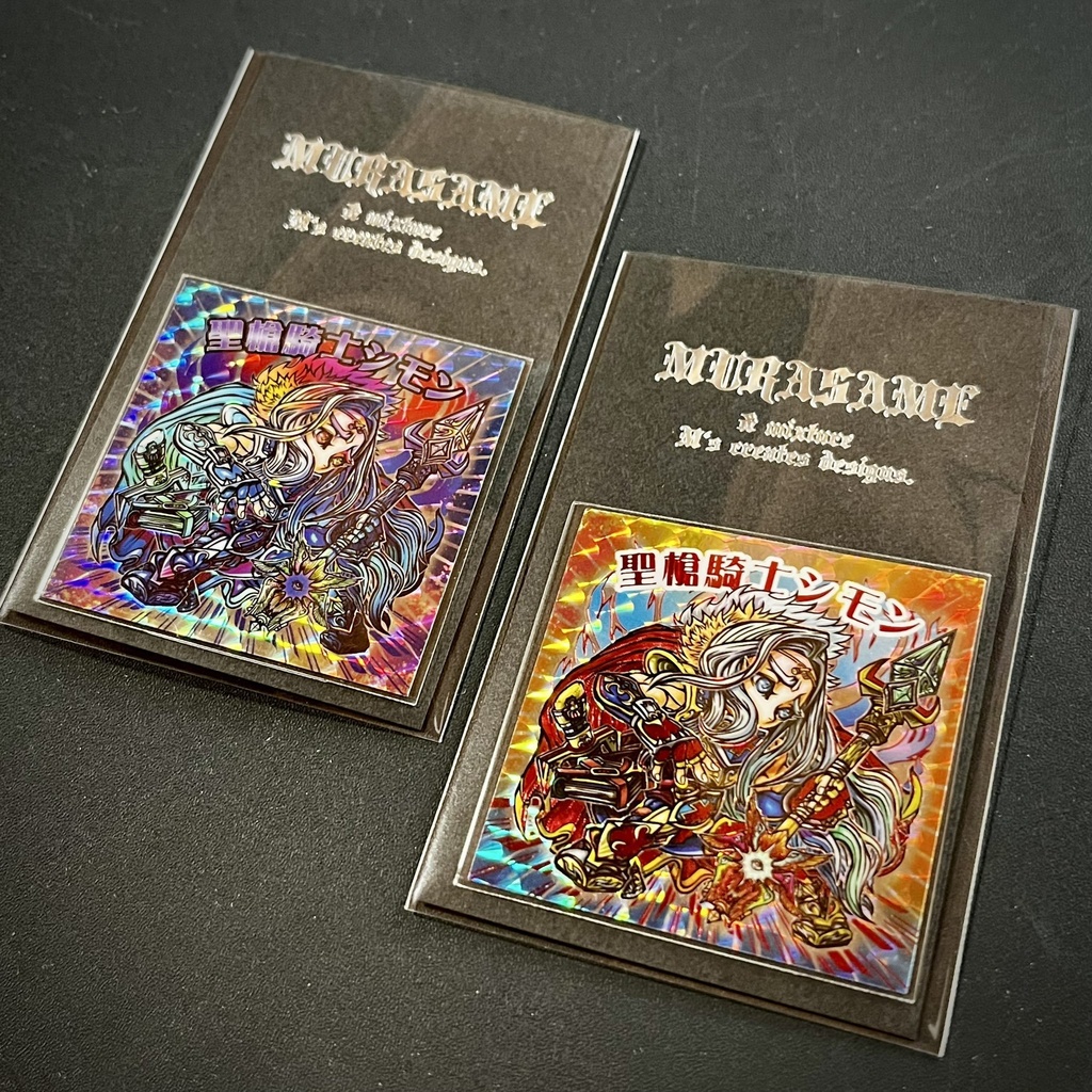 聖槍騎士シモン【箔押し+悪堕ちVer.セット】