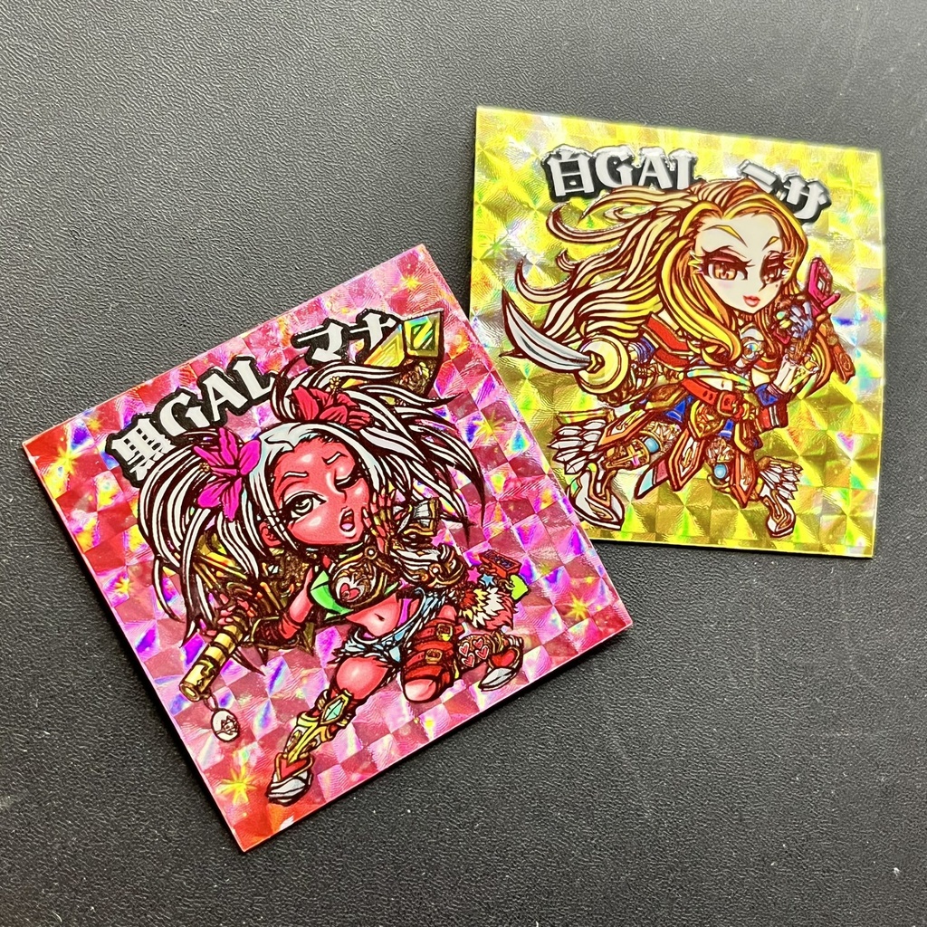 黒GALマナ&白GALミサ エンボスプリズム仕様
