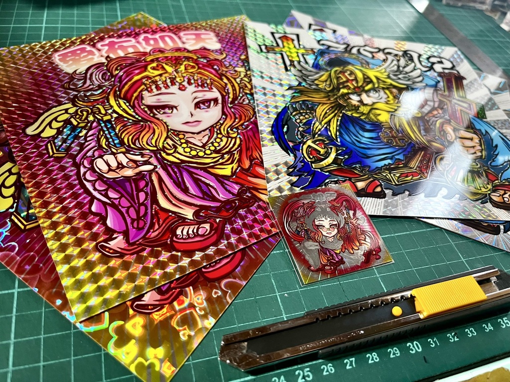 【受注生産】愛布如天 キャンバスシール