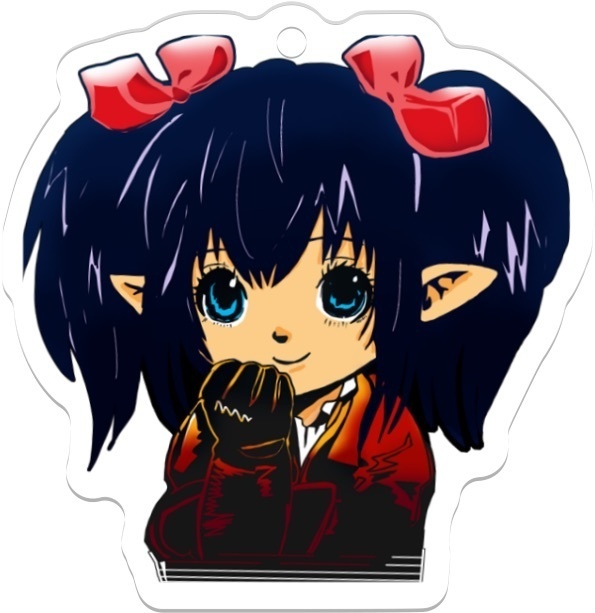 FF11 綺麗なタルタル アクリルキーホルダー