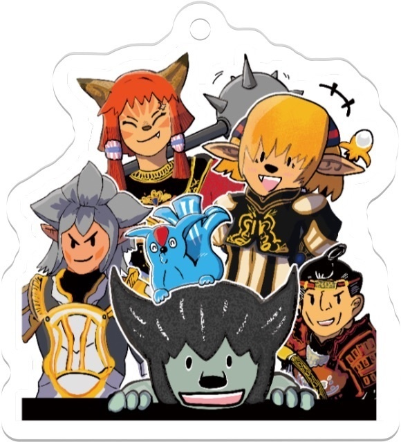 FF11 集合 アクリルキーホルダー