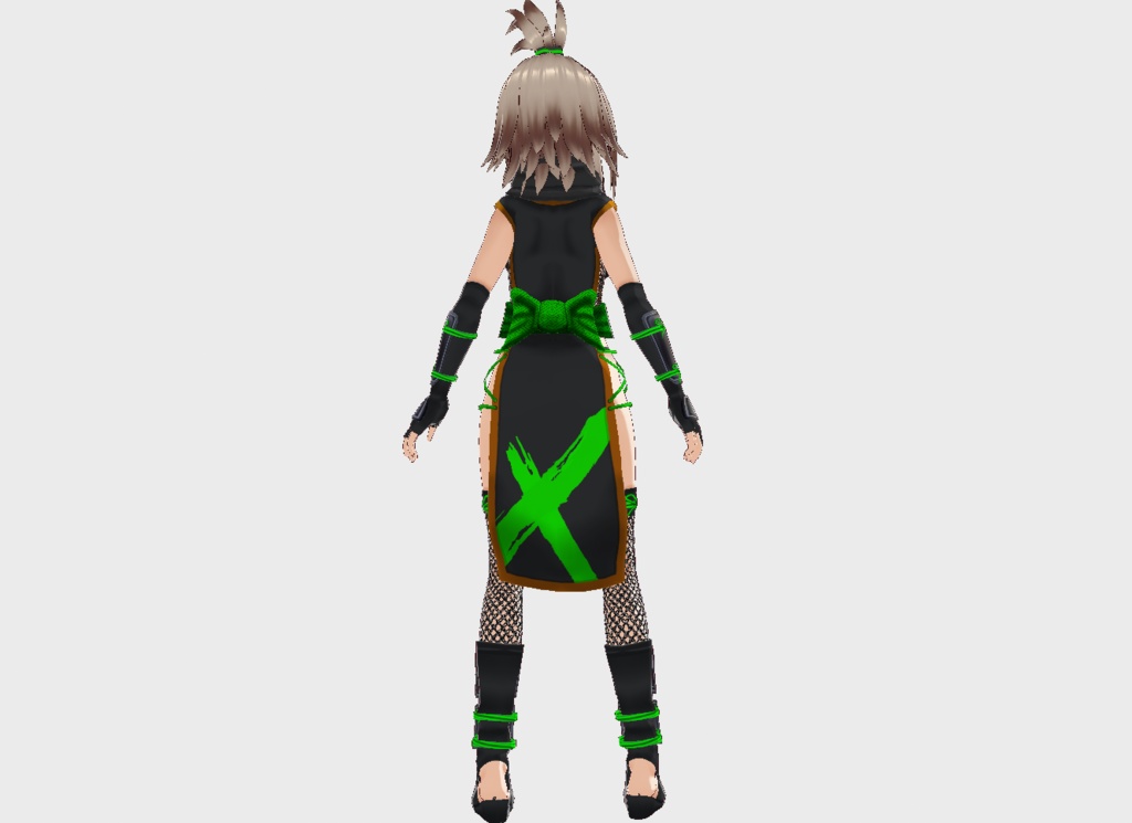 VROID用-Crip-焔衣装