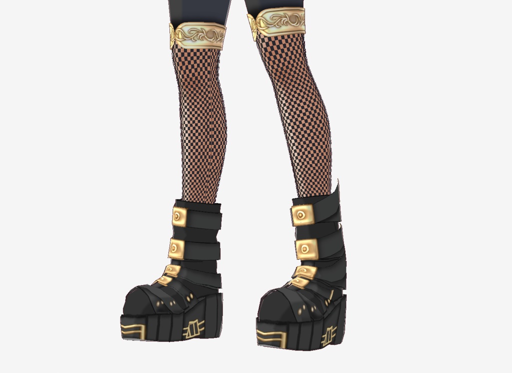 Vroid用-Emma-gold用衣装